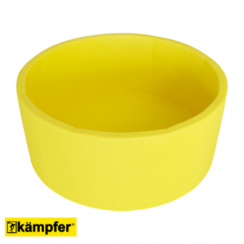 Детский сухой бассейн Kampfer - Pretty Bubble, цвет желтый, без шариков 